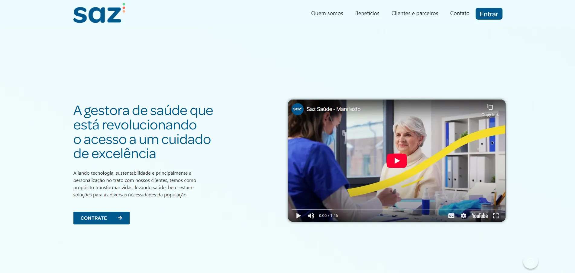 Projeto SAZ Saúde
